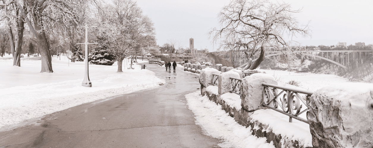 Winter weather reminders for University of Niagara Falls Canada community
