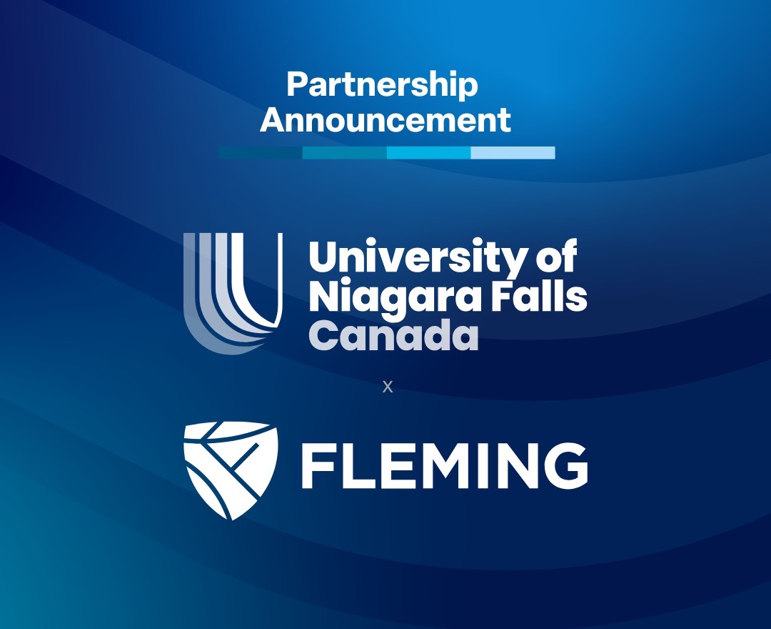 University of Niagara Falls Canada and Fleming College sign articulation agreement to enhance academic pathways for students 